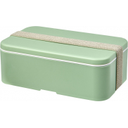 MIYO Renew jednoczęściowy lunchbox, zielony, szary