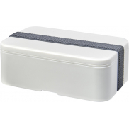 MIYO Renew jednoczęściowy lunchbox, biały, szary