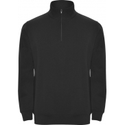 Aneto bluza rozpinany pod szyją na suwak 280 g/m², xl, czarny