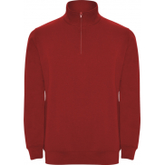 Aneto bluza rozpinany pod szyją na suwak 280 g/m², 3xl, czerwony