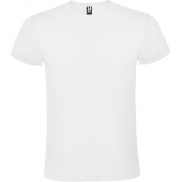Atomic koszulka unisex z krótkim rękawem 150 g/m², m, biały