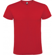 Atomic koszulka unisex z krótkim rękawem 150 g/m², xs, czerwony
