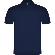Austral koszulka polo unisex z krótkim rękawem 180 g/m², l, niebieski