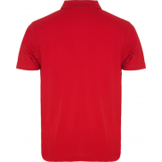 Austral koszulka polo unisex z krótkim rękawem 180 g/m², l, czerwony