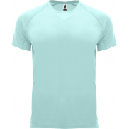 Bahrain sportowa koszulka męska z krótkim rękawem 135 g/m², xl, zielony