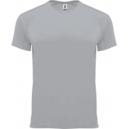 Bahrain sportowa koszulka męska z krótkim rękawem 135 g/m², 3xl, szary