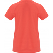 Bahrain sportowa koszulka damska z krótkim rękawem 135 g/m², xl, czerwony