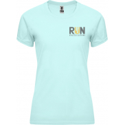 Bahrain sportowa koszulka damska z krótkim rękawem 135 g/m², 2xl, zielony