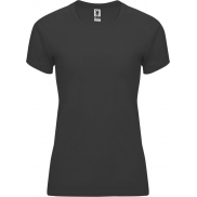 Bahrain sportowa koszulka damska z krótkim rękawem 135 g/m², 2xl, szary