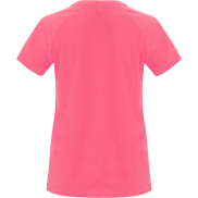Bahrain sportowa koszulka damska z krótkim rękawem 135 g/m², 2xl, różowy