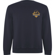 Batian bluza unisex z okrągłym dekoltem 300 g/m², xl, niebieski