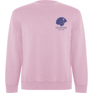 Batian bluza unisex z okrągłym dekoltem 300 g/m², m, różowy
