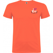 Beagle koszulka męska z krótkim rękawem 155 g/m², 4xl, czerwony