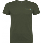 Beagle koszulka męska z krótkim rękawem 155 g/m², 2xl, zielony