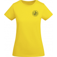 Breda koszulka damska z krótkim rękawem 175 g/m², xl, żółty