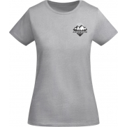 Breda koszulka damska z krótkim rękawem 175 g/m², 2xl, szary