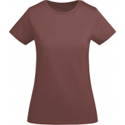Breda koszulka damska z krótkim rękawem 175 g/m², 3xl, czerwony