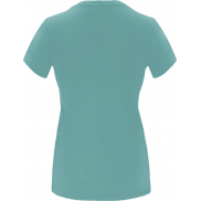 Capri koszulka damska z krótkim rękawem 170 g/m², 2xl, niebieski