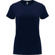 Capri koszulka damska z krótkim rękawem 170 g/m², l, niebieski