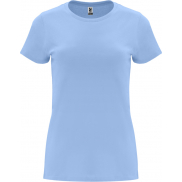 Capri koszulka damska z krótkim rękawem 170 g/m², l, niebieski