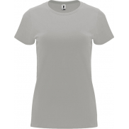 Capri koszulka damska z krótkim rękawem 170 g/m², m, szary
