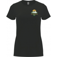 Capri koszulka damska z krótkim rękawem 170 g/m², l, szary