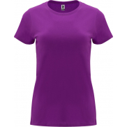 Capri koszulka damska z krótkim rękawem 170 g/m², 3xl, fioletowy