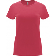 Capri koszulka damska z krótkim rękawem 170 g/m², m, czerwony