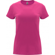 Capri koszulka damska z krótkim rękawem 170 g/m², s, różowy