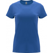Capri koszulka damska z krótkim rękawem 170 g/m², s, niebieski