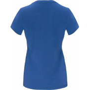 Capri koszulka damska z krótkim rękawem 170 g/m², 3xl, niebieski
