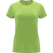 Capri koszulka damska z krótkim rękawem 170 g/m², l, zielony