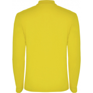 Estrella koszulka męska polo z długim rękawem 220 g/m², l, żółty
