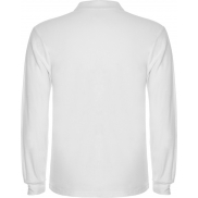 Estrella koszulka męska polo z długim rękawem 220 g/m², s, biały