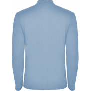 Estrella koszulka męska polo z długim rękawem 220 g/m², m, niebieski