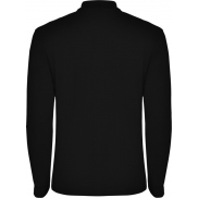 Estrella koszulka męska polo z długim rękawem 220 g/m², 2xl, czarny