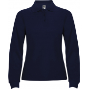 Estrella koszulka damska polo z długim rękawem 220 g/m², 2xl, niebieski