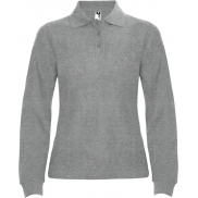 Estrella koszulka damska polo z długim rękawem 220 g/m², m, szary