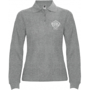 Estrella koszulka damska polo z długim rękawem 220 g/m², 3xl, szary