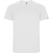 Imola sportowa koszulka męska z krótkim rękawem 135 g/m², l, biały