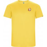 Imola sportowa koszulka dziecięca z krótkim rękawem 135 g/m², 8, żółty