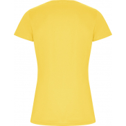 Imola sportowa koszulka damska z krótkim rękawem 135 g/m², xl, żółty