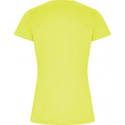 Imola sportowa koszulka damska z krótkim rękawem 135 g/m², l, żółty