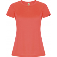 Imola sportowa koszulka damska z krótkim rękawem 135 g/m², xl, czerwony