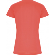 Imola sportowa koszulka damska z krótkim rękawem 135 g/m², 2xl, czerwony