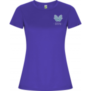 Imola sportowa koszulka damska z krótkim rękawem 135 g/m², xl, fioletowy