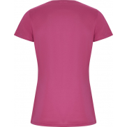 Imola sportowa koszulka damska z krótkim rękawem 135 g/m², xl, różowy