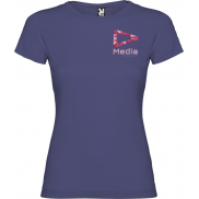 Jamaica koszulka damska z krótkim rękawem 155 g/m², 2xl, niebieski