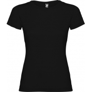 Jamaica koszulka damska z krótkim rękawem 155 g/m², 2xl, czarny
