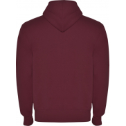 Montblanc bluza unisex z kapturem z suwakiem na całej długości 280 g/m², xl, fioletowy